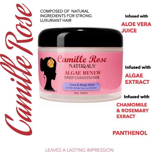 Après-shampooing en profondeur aux algues naturelles Camille Rose
