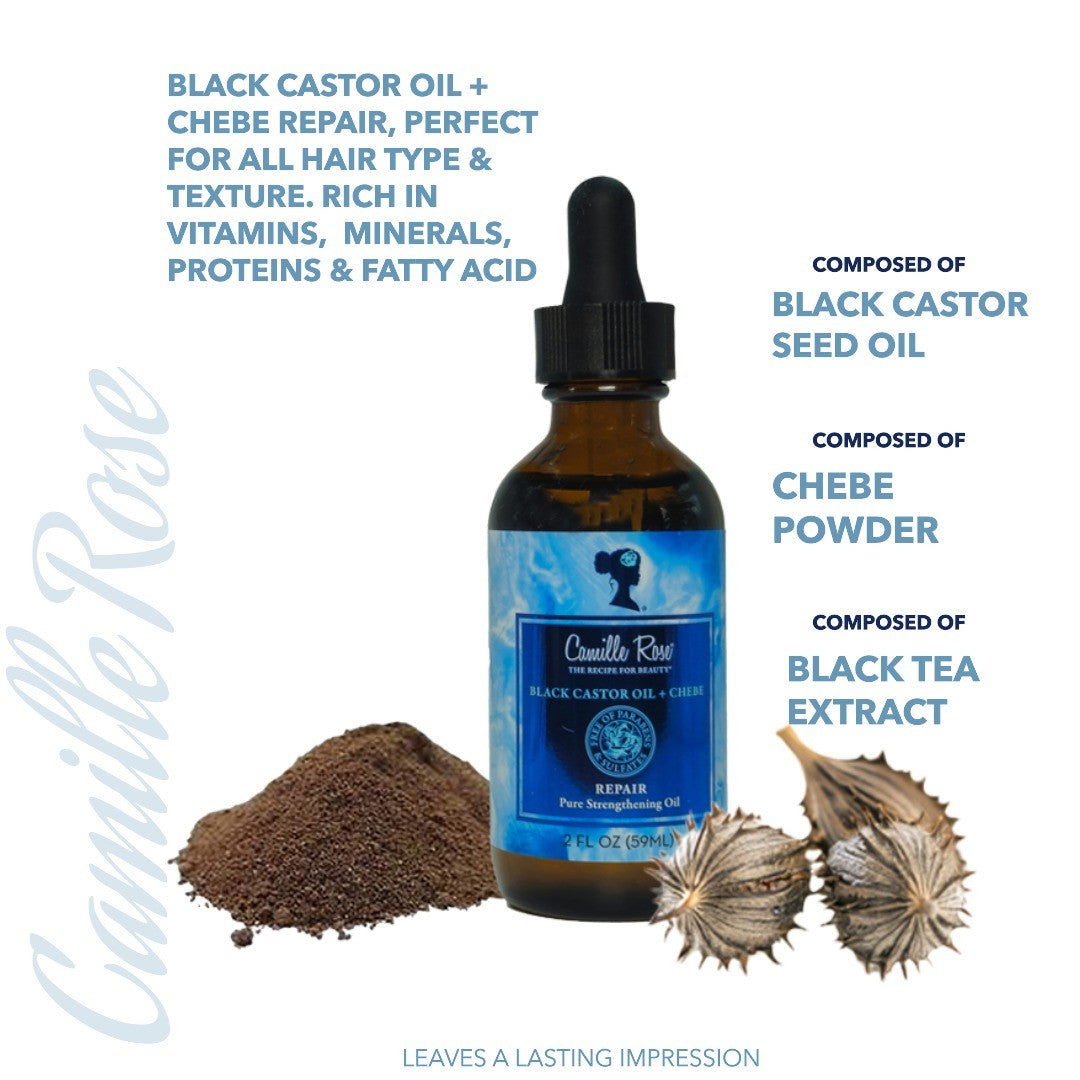 Camille Rose Black Castor Oil + Chebe Repair