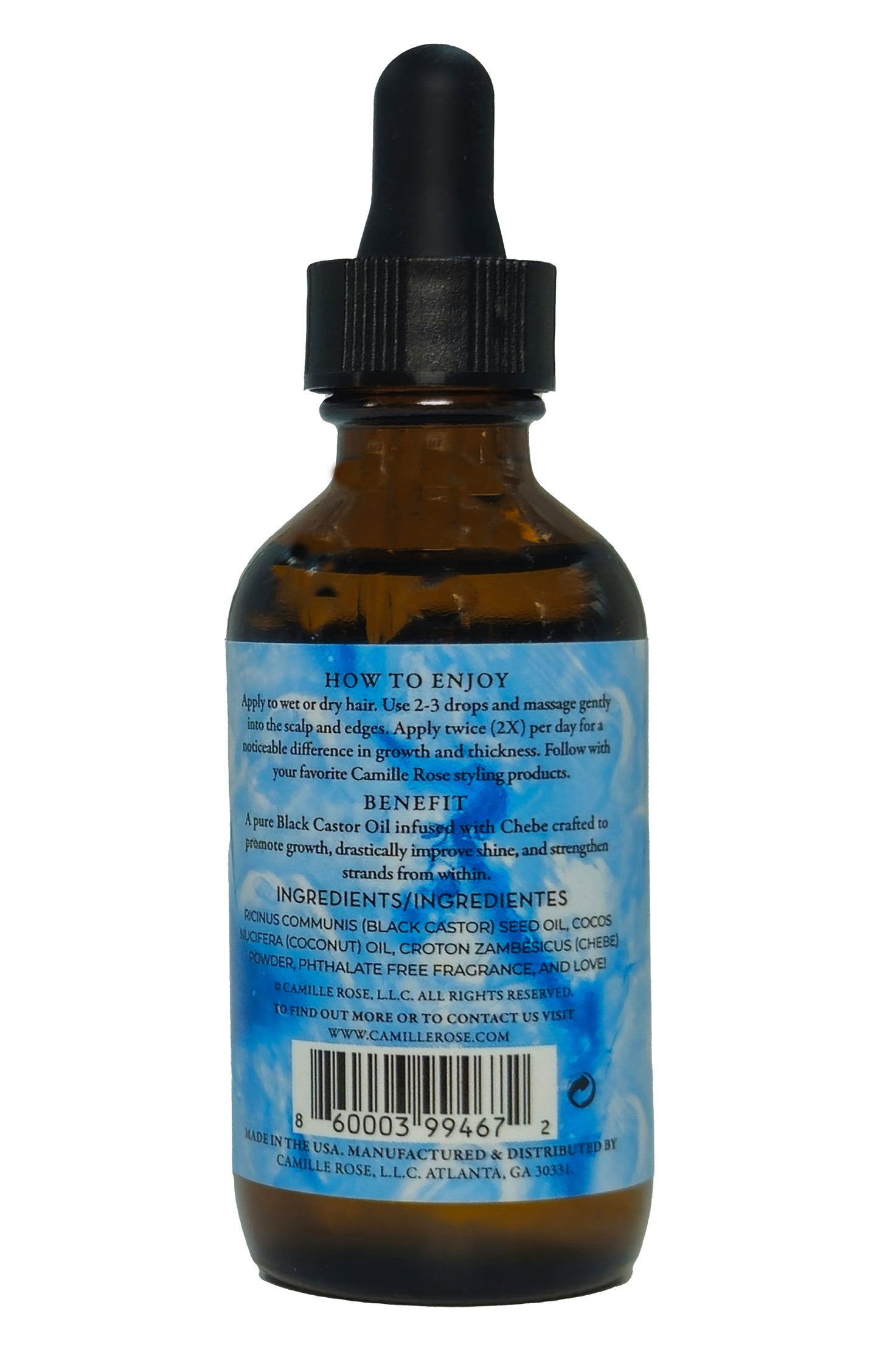 Camille Rose Black Castor Oil + Chebe Repair