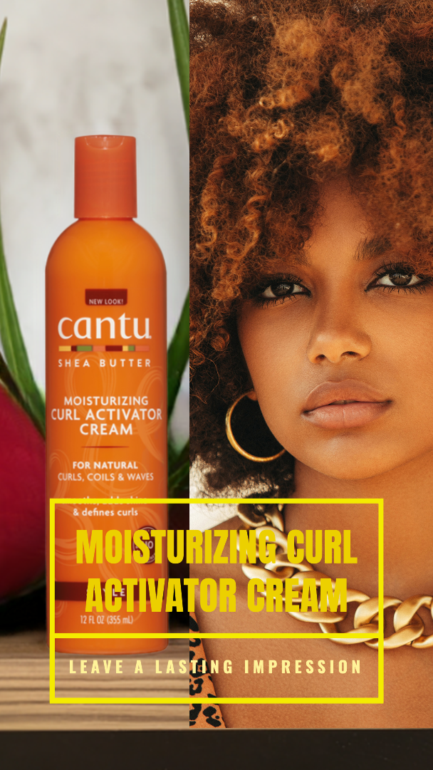 Cantu Shea Butter for Natural Hair Moisturizing Curl Activator Cream