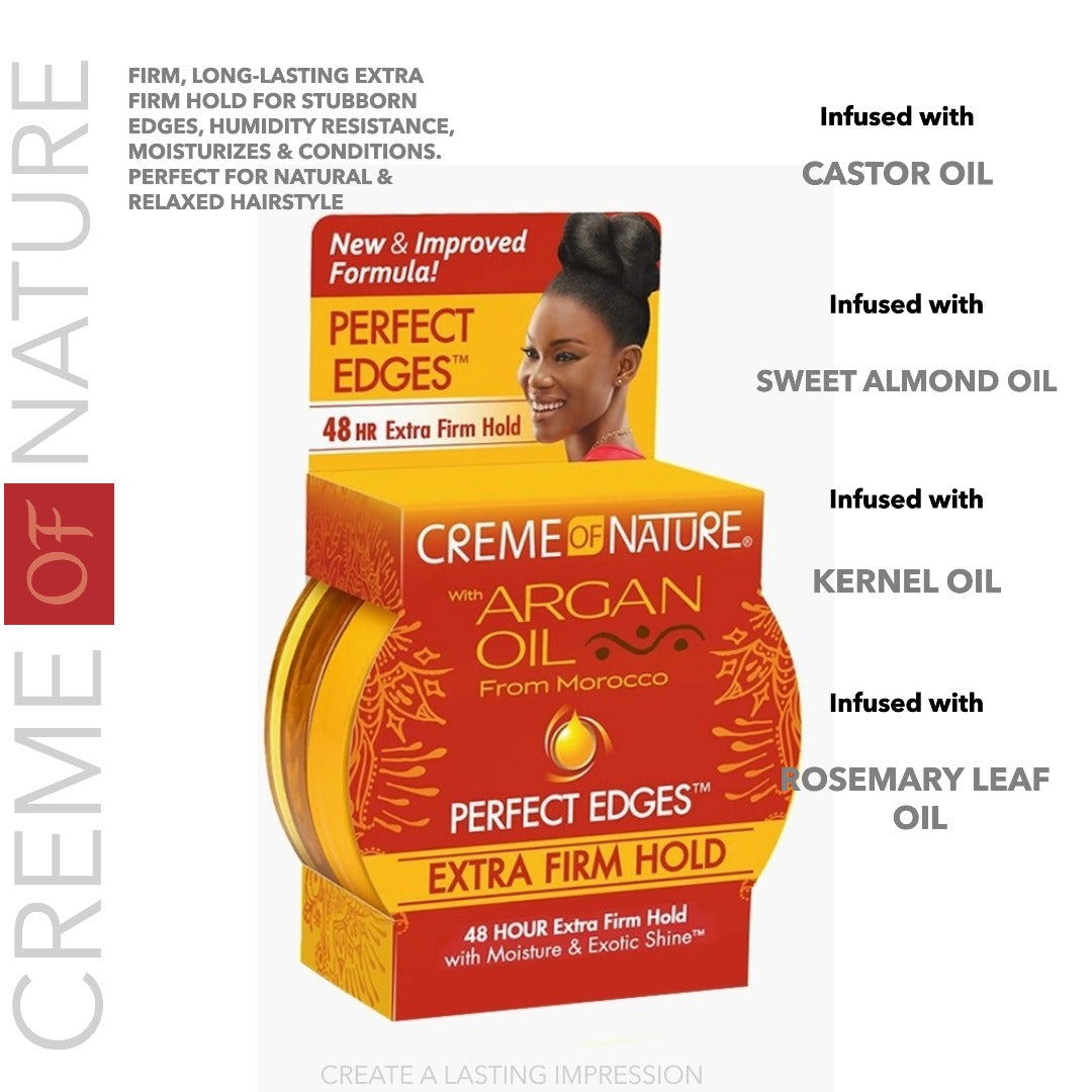 Creme of Nature Argan Oil Perfect Edges Extra Hold