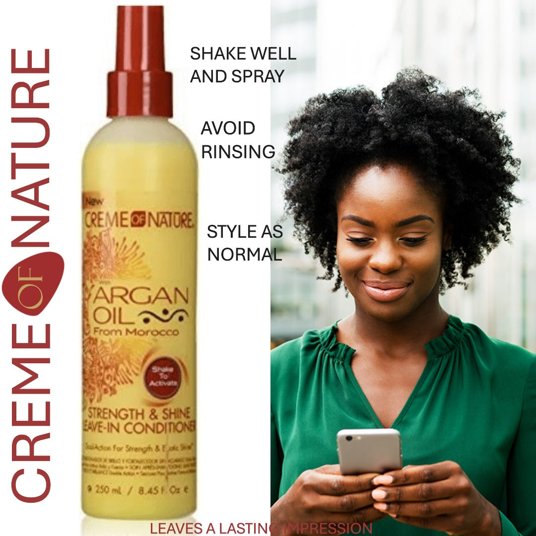 Creme of Nature Argan Oil Leave in Conditioner | Nourishment