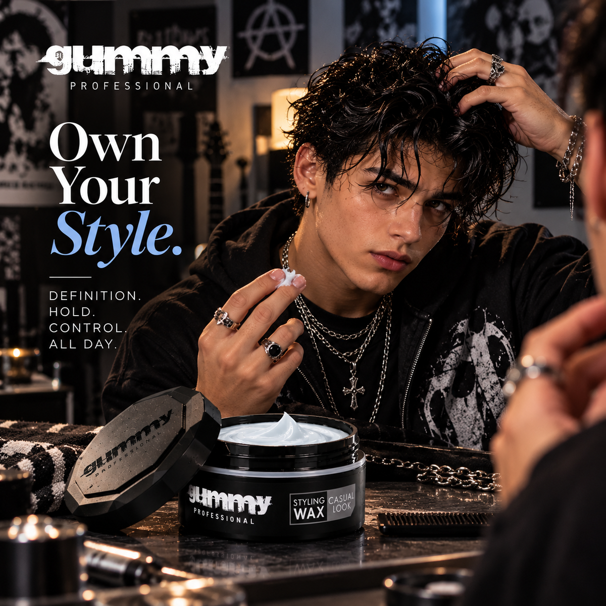 GUMMY Styling Wax Casual Look