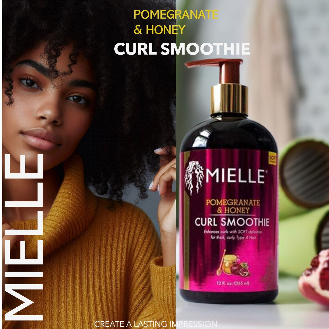Mielle Organics Fugtgivende granatæble & honningkrøllesmoothie