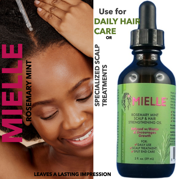Mielle Organic Rosemary Mint Strengthening Oil