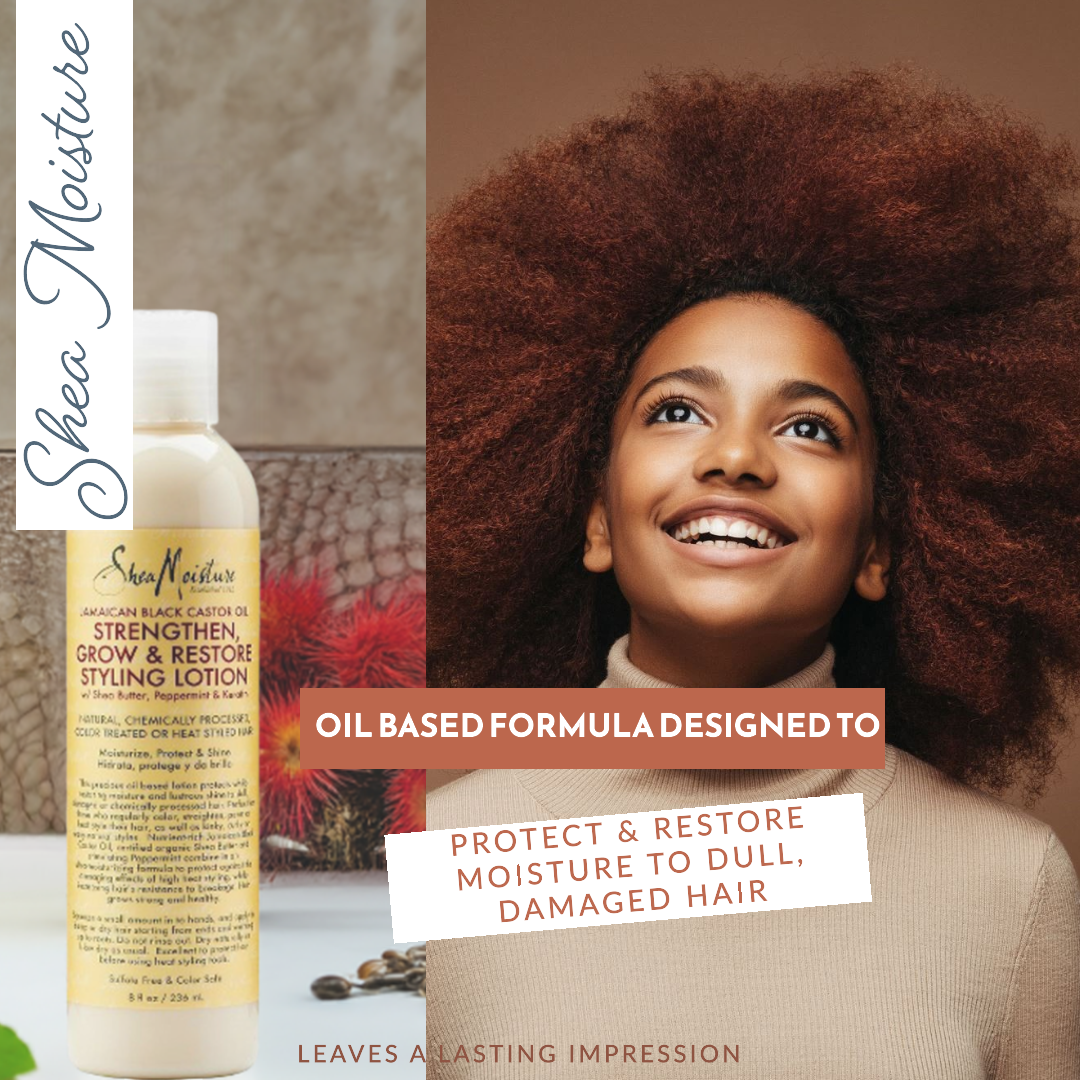 Shea Moisture Jamaican Black Castor Oil Strengthen & Restore Styling Lotion