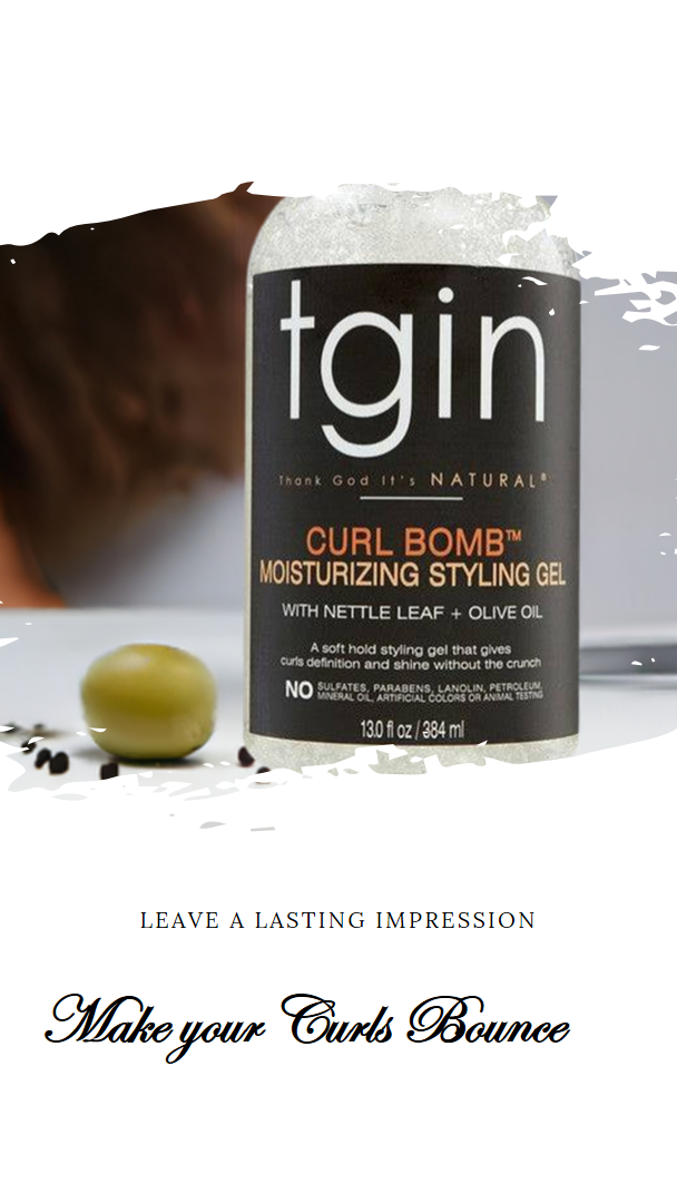 TGIN Curl Bomb Moisturizing Styling Gel