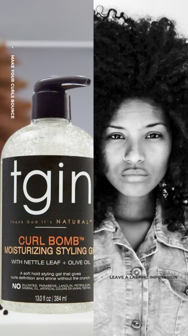 TGIN Curl Bomb Moisturizing Styling Gel