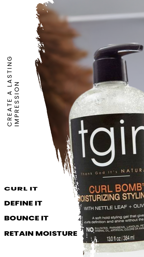 TGIN Curl Bomb Moisturizing Styling Gel