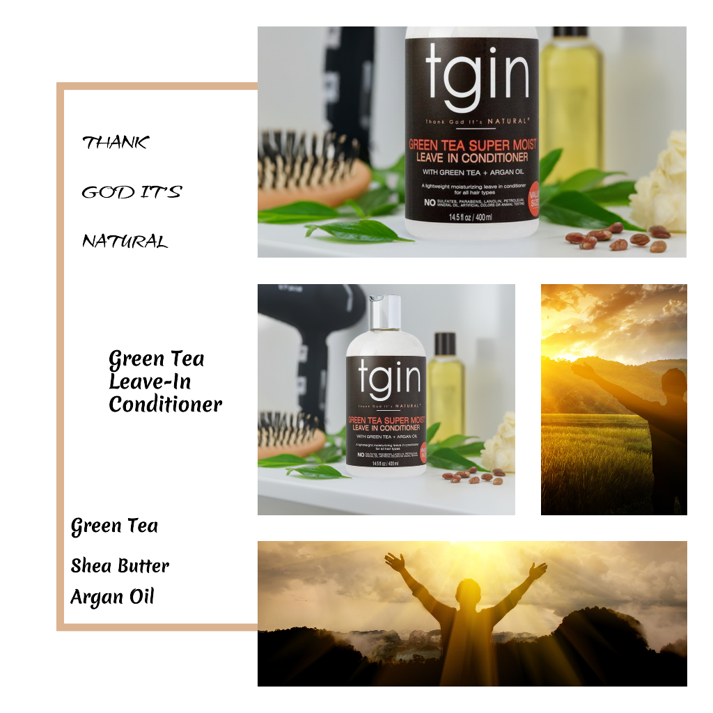 TGIN Green Tea Super Moist Leave-in Conditioner