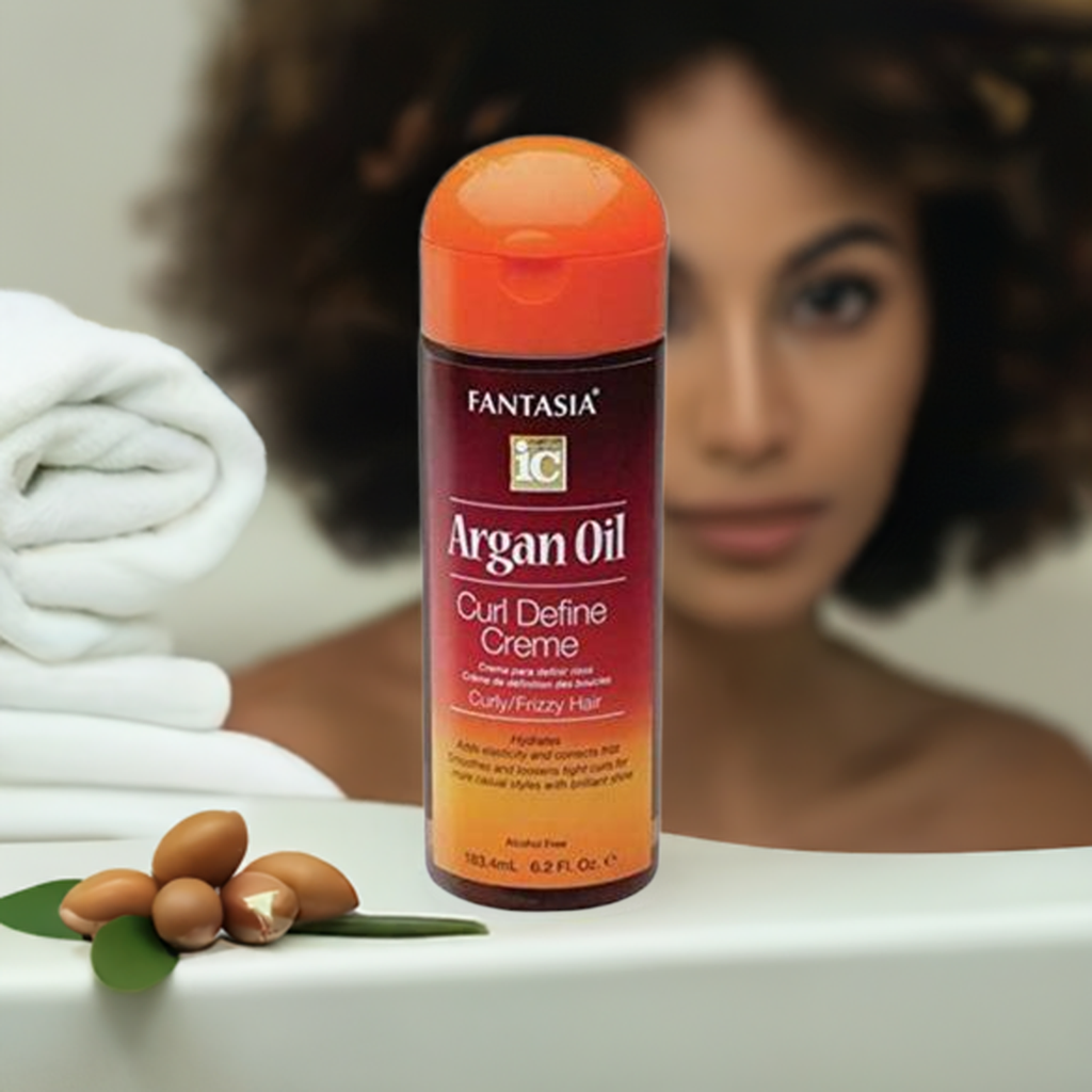 Crème de définition des boucles à l'huile d'argan IC Fantasia