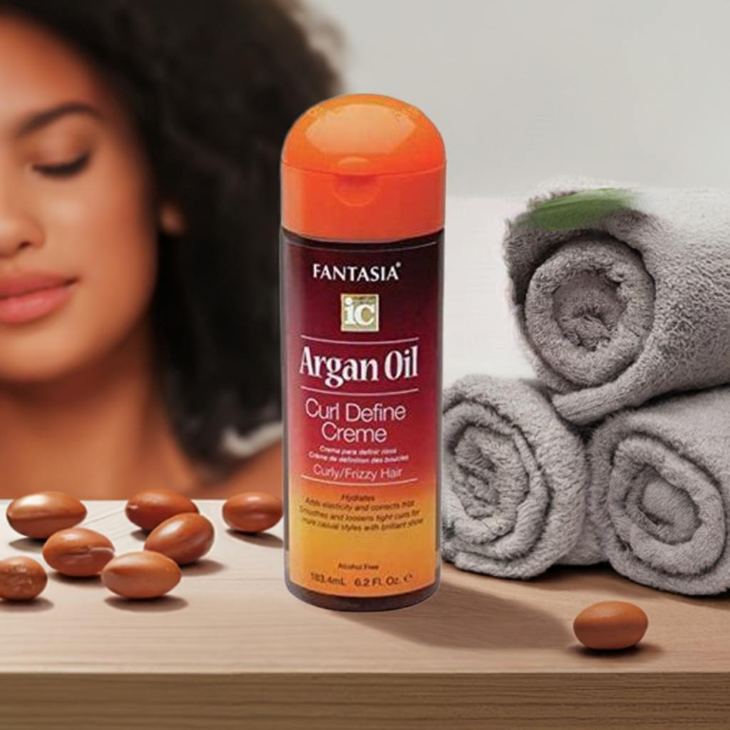 Crème de définition des boucles à l'huile d'argan IC Fantasia