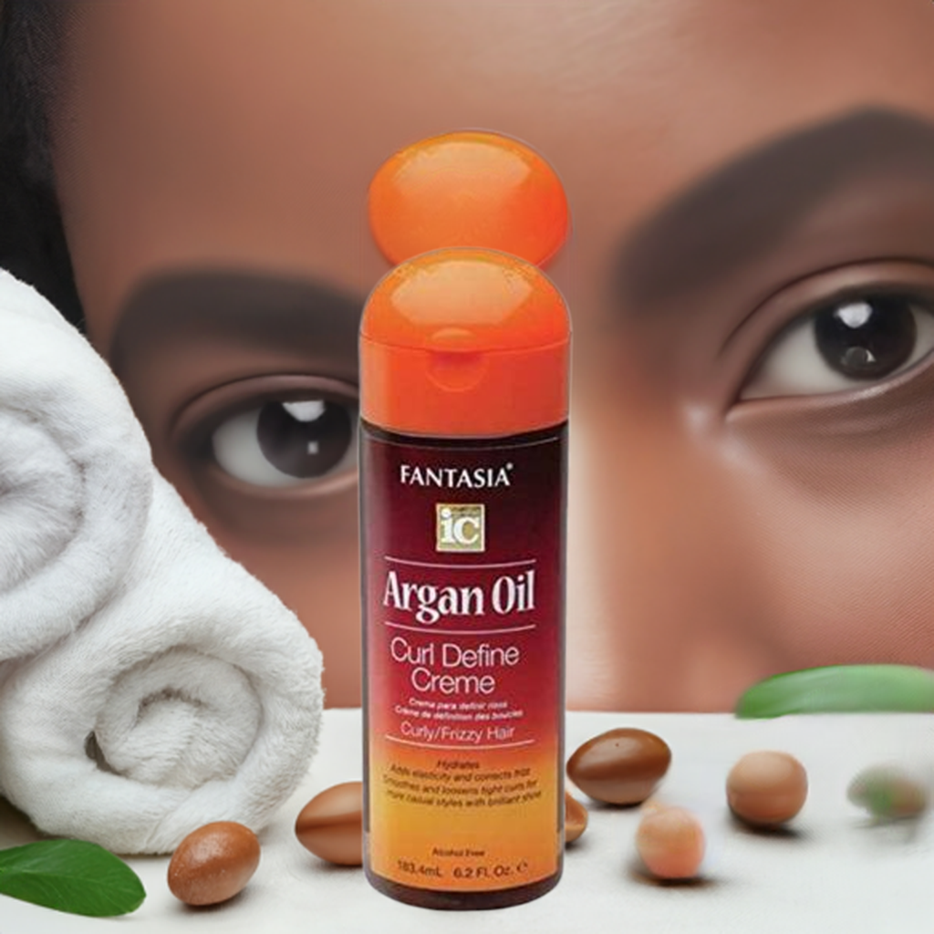 Crème de définition des boucles à l'huile d'argan IC Fantasia