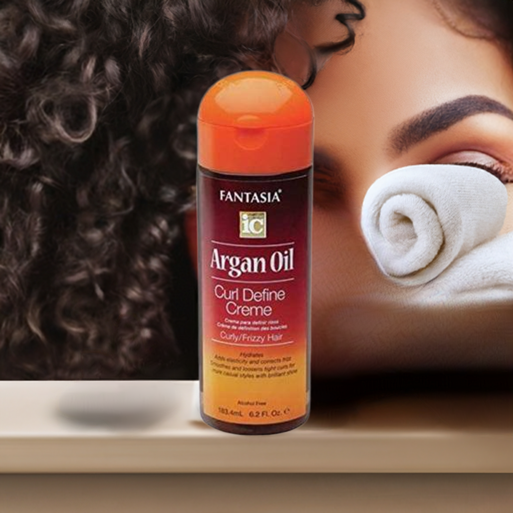 Crème de définition des boucles à l'huile d'argan IC Fantasia