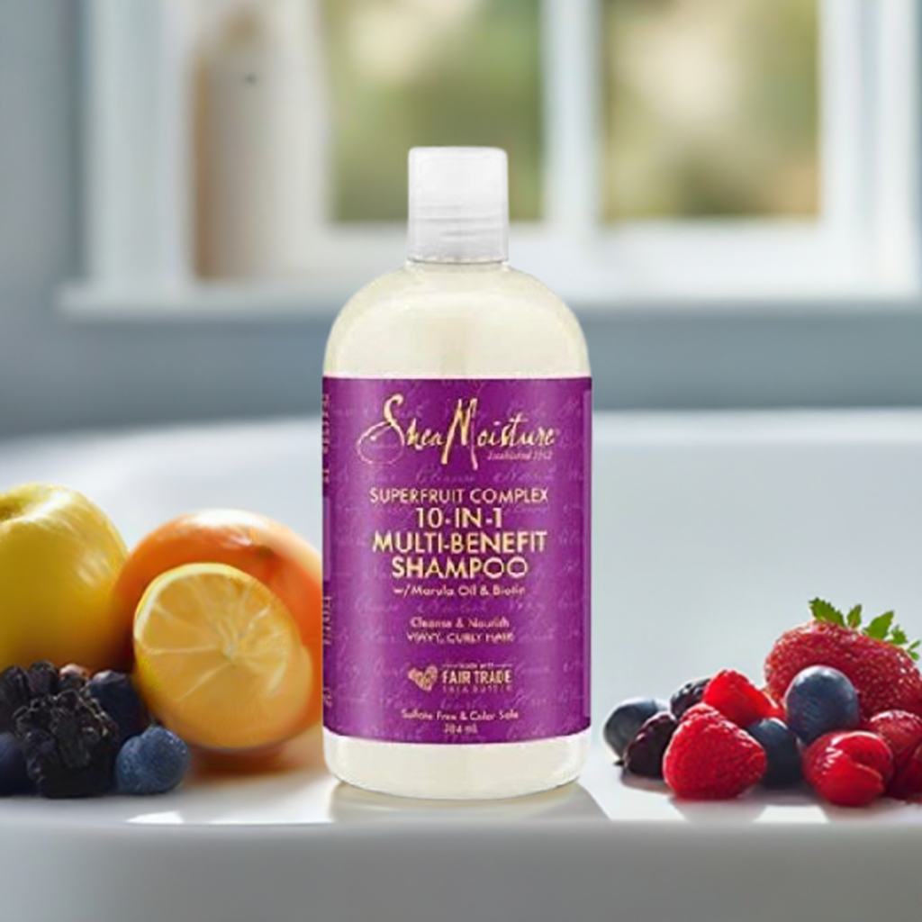 Shea Moisture Superfruit Complex 10-in-1 Multi-Benefit Shampoo - Omii Hair Ltd.
