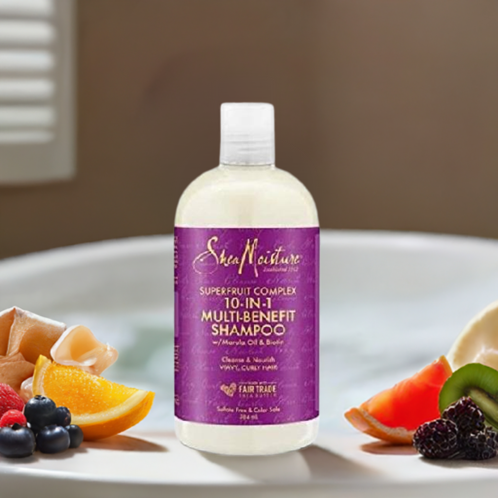 Shea Moisture Superfruit Complex 10-in-1 Multi-Benefit Shampoo - Omii Hair Ltd.