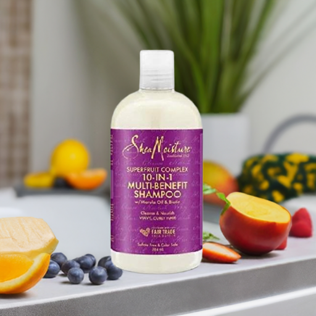 Shea Moisture Superfruit Complex 10-in-1 Multi-Benefit Shampoo - Omii Hair Ltd.