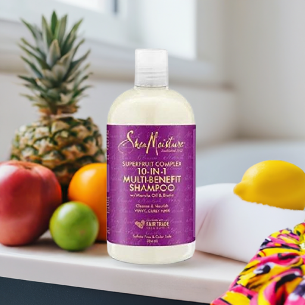 Shea Moisture Superfruit Complex 10-in-1 Multi-Benefit Shampoo - Omii Hair Ltd.