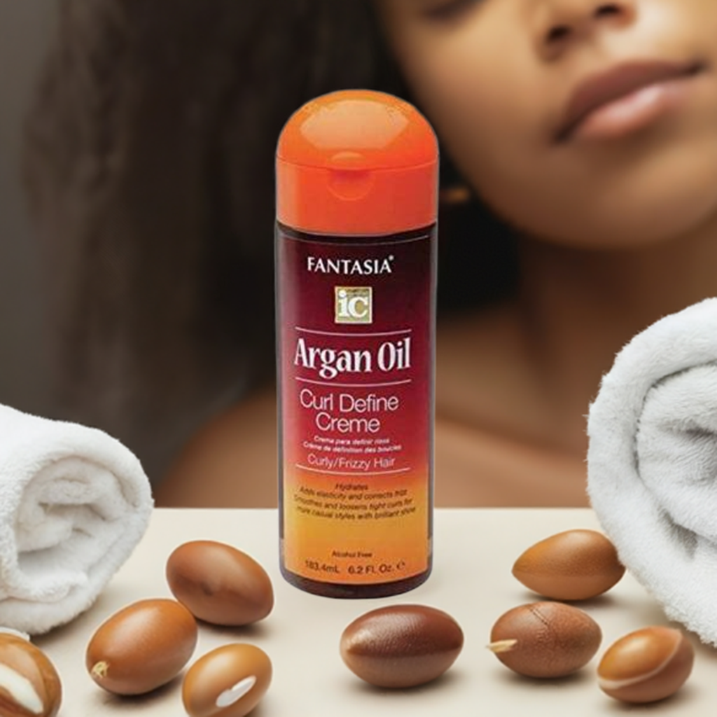 Crème de définition des boucles à l'huile d'argan IC Fantasia
