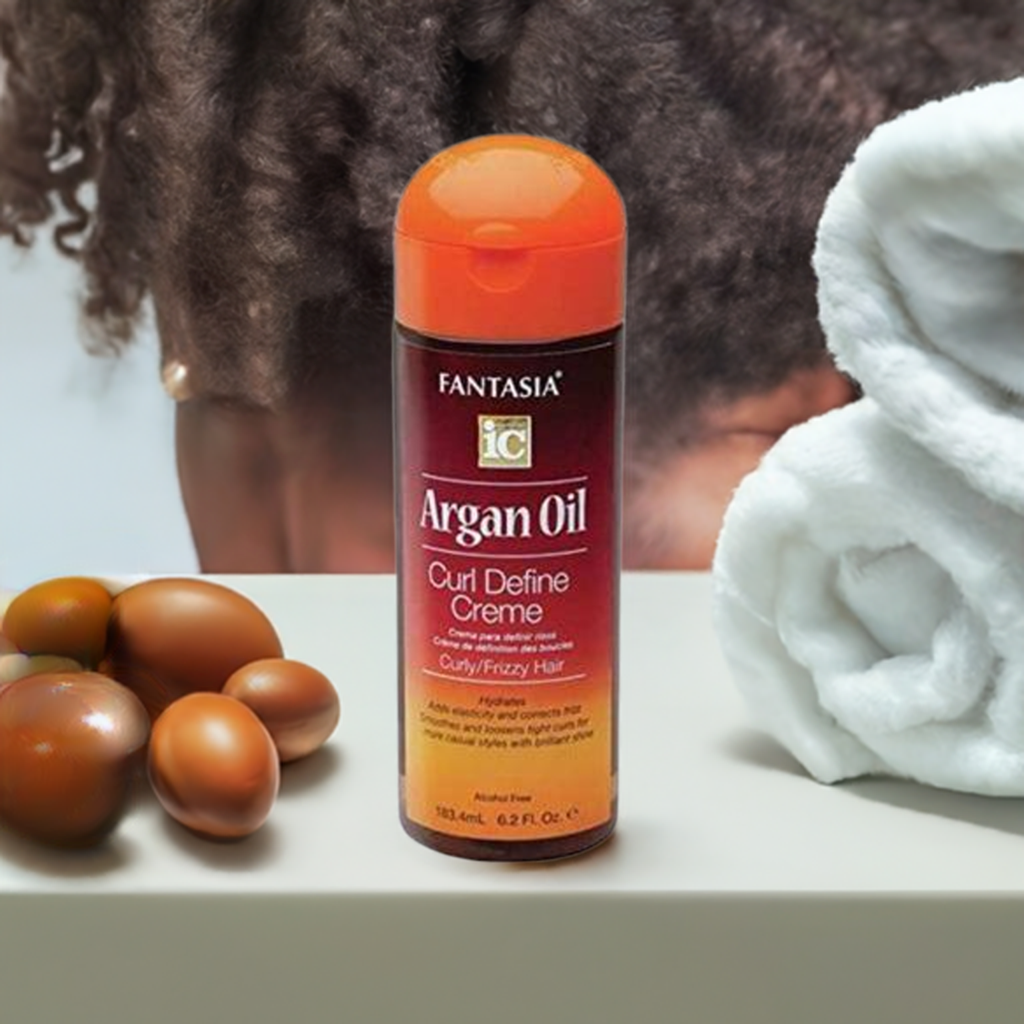 Crème de définition des boucles à l'huile d'argan IC Fantasia