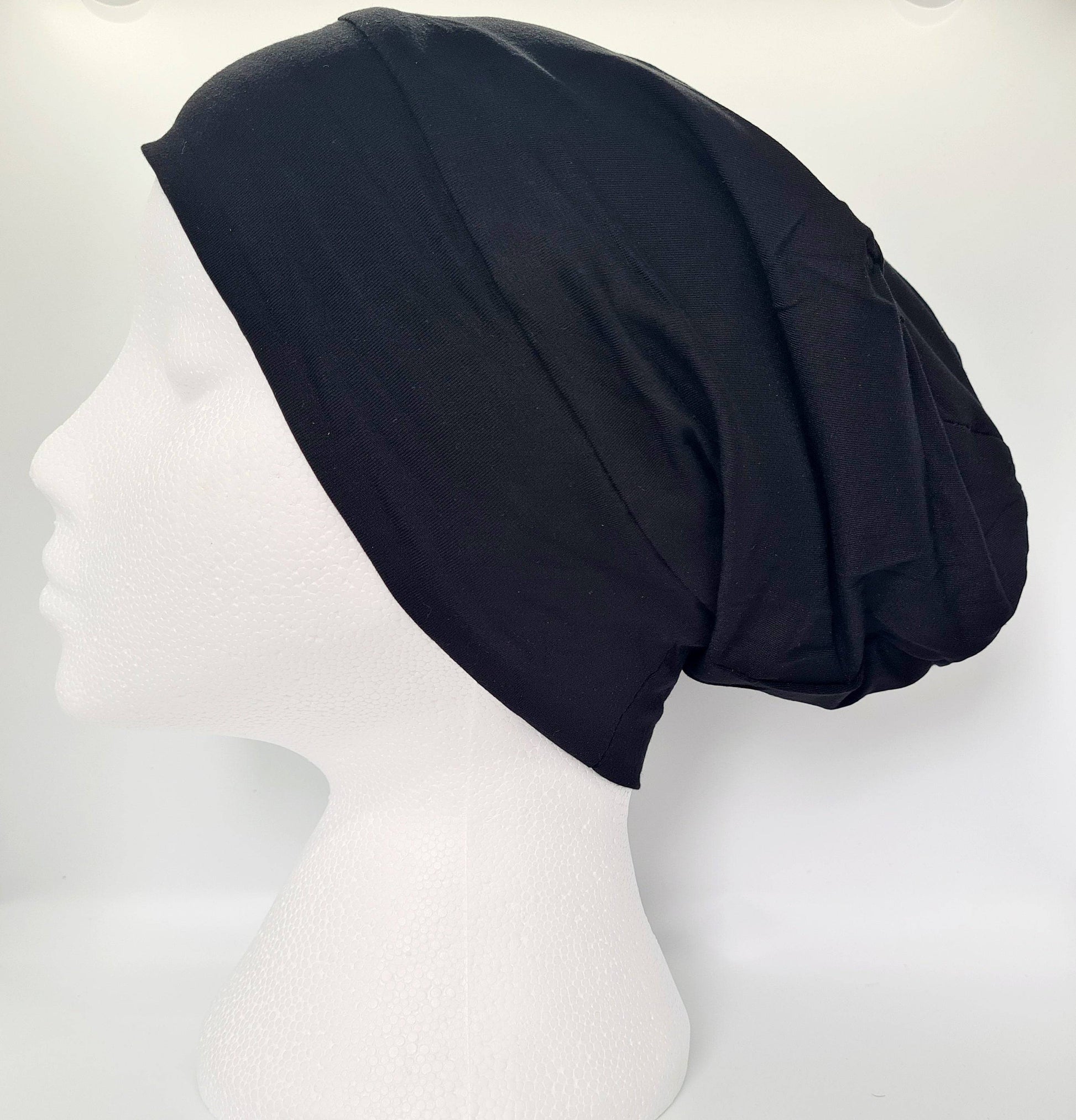 Cotton Satin Sleep Cap - Omii Hair Ltd