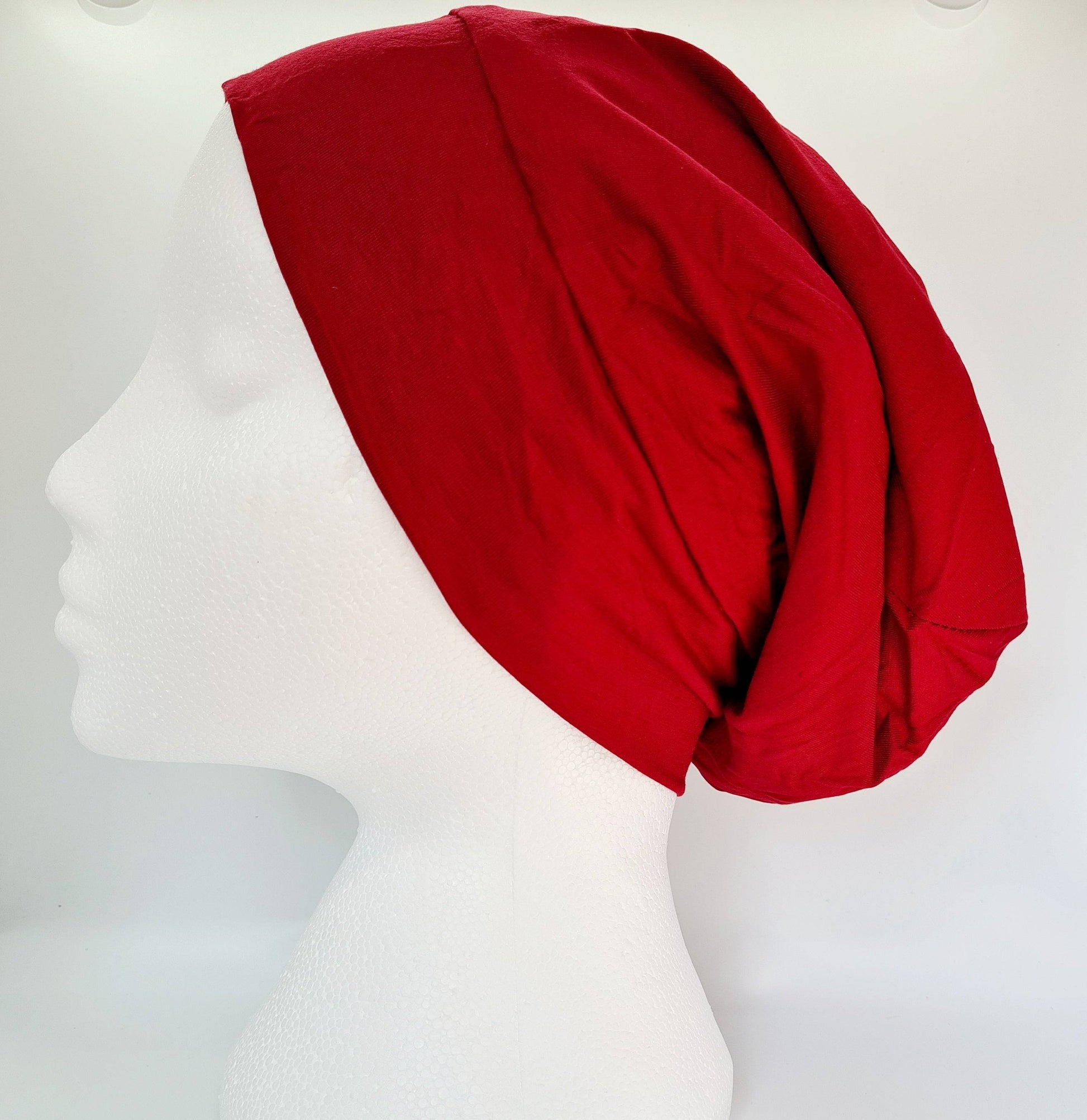 Cotton Satin Sleep Cap - Omii Hair Ltd