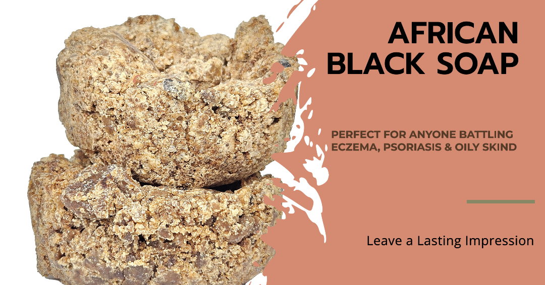 PURE & ORGANIC AFRICAN BLACK SOAP