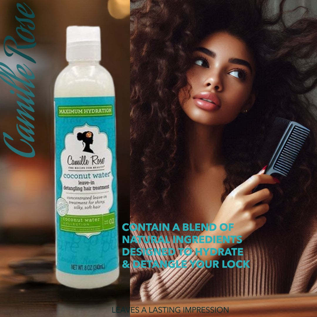 Camille Rose Coconut Water Leave In Detangler Treatment