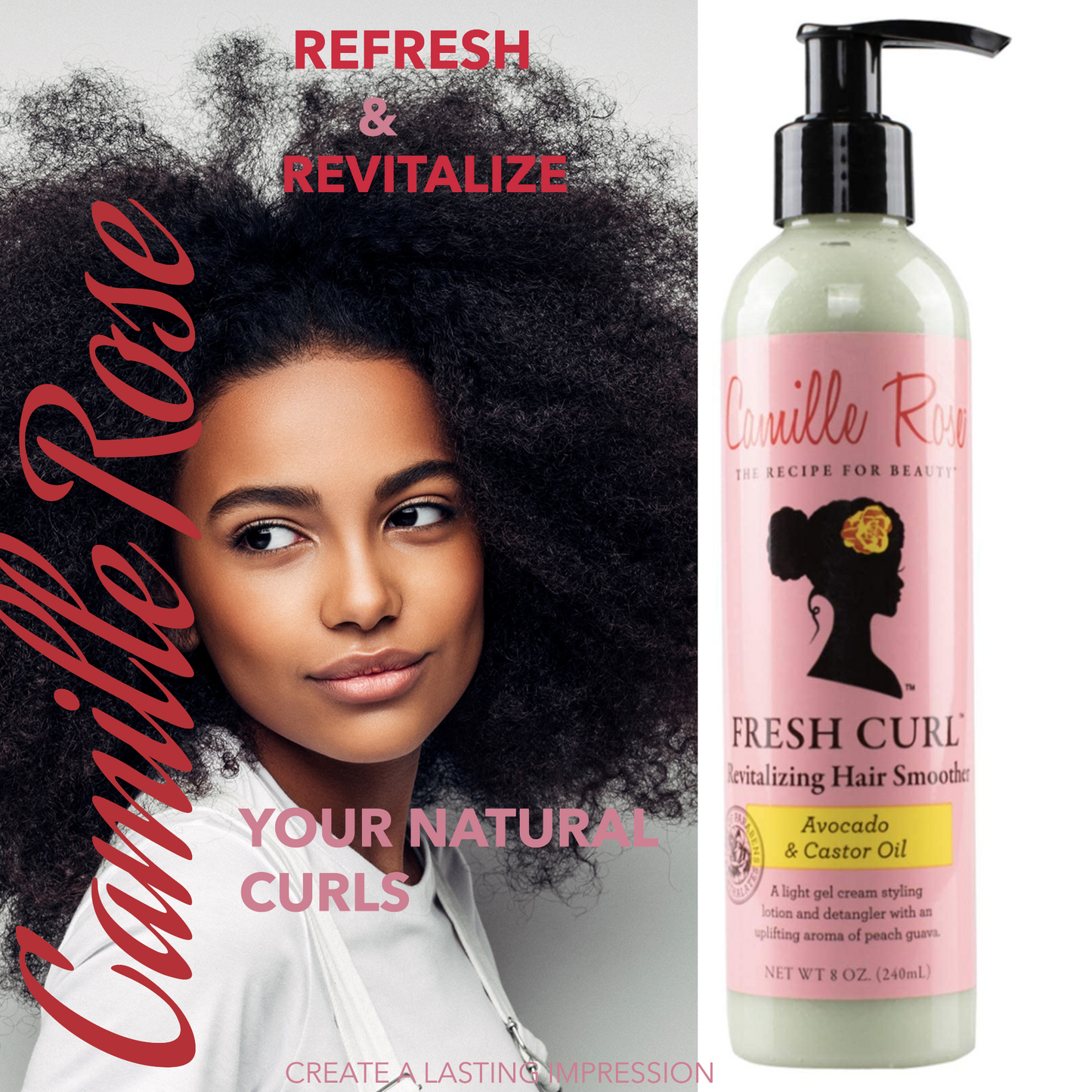 Camille Rose Naturals Fresh Curl Revitalizing Hair Smoother