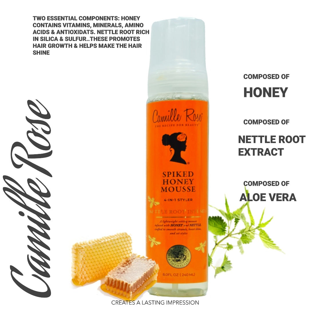 Camille Rose Spike Honey Mousse 4-in-1
