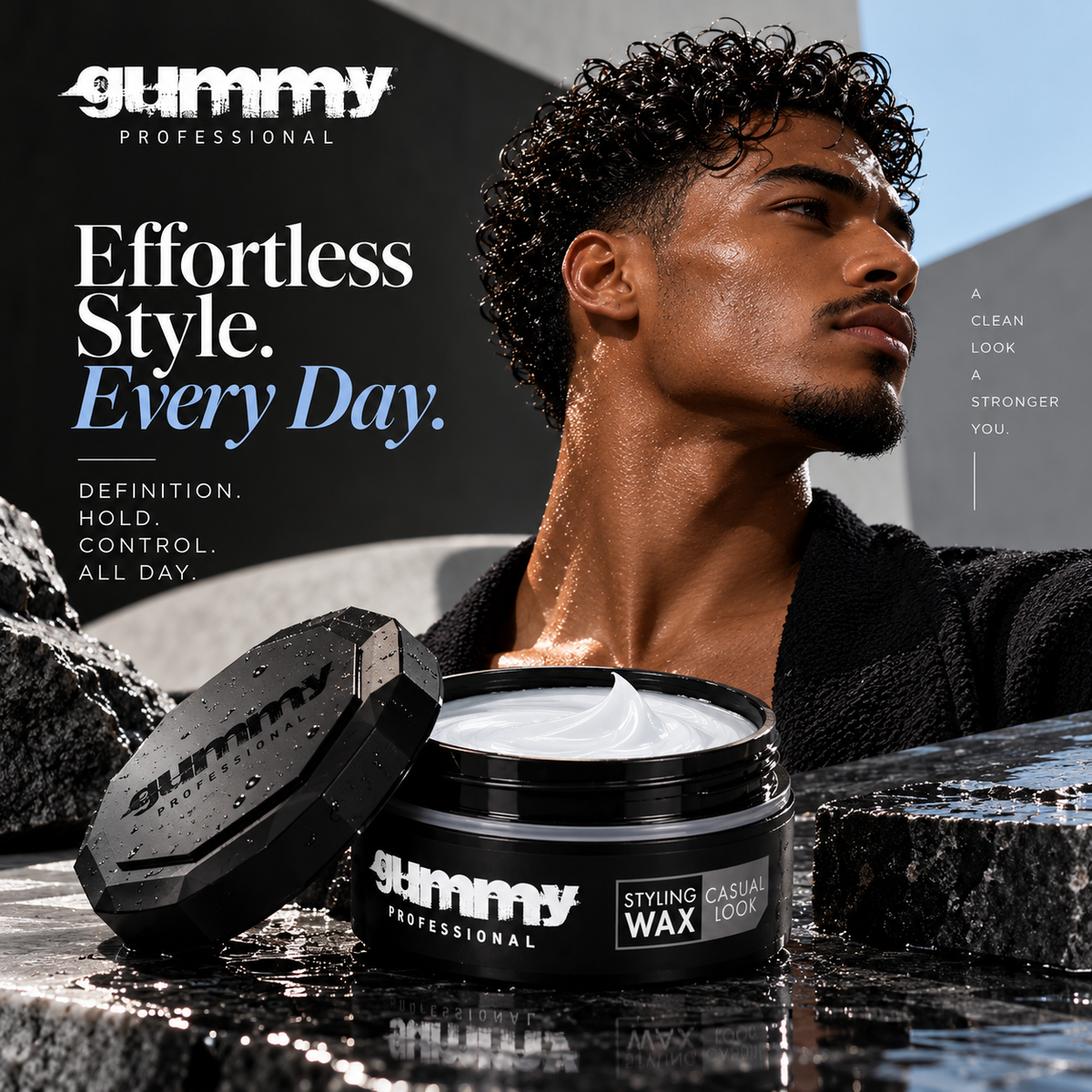 GUMMY Styling Wax Casual Look