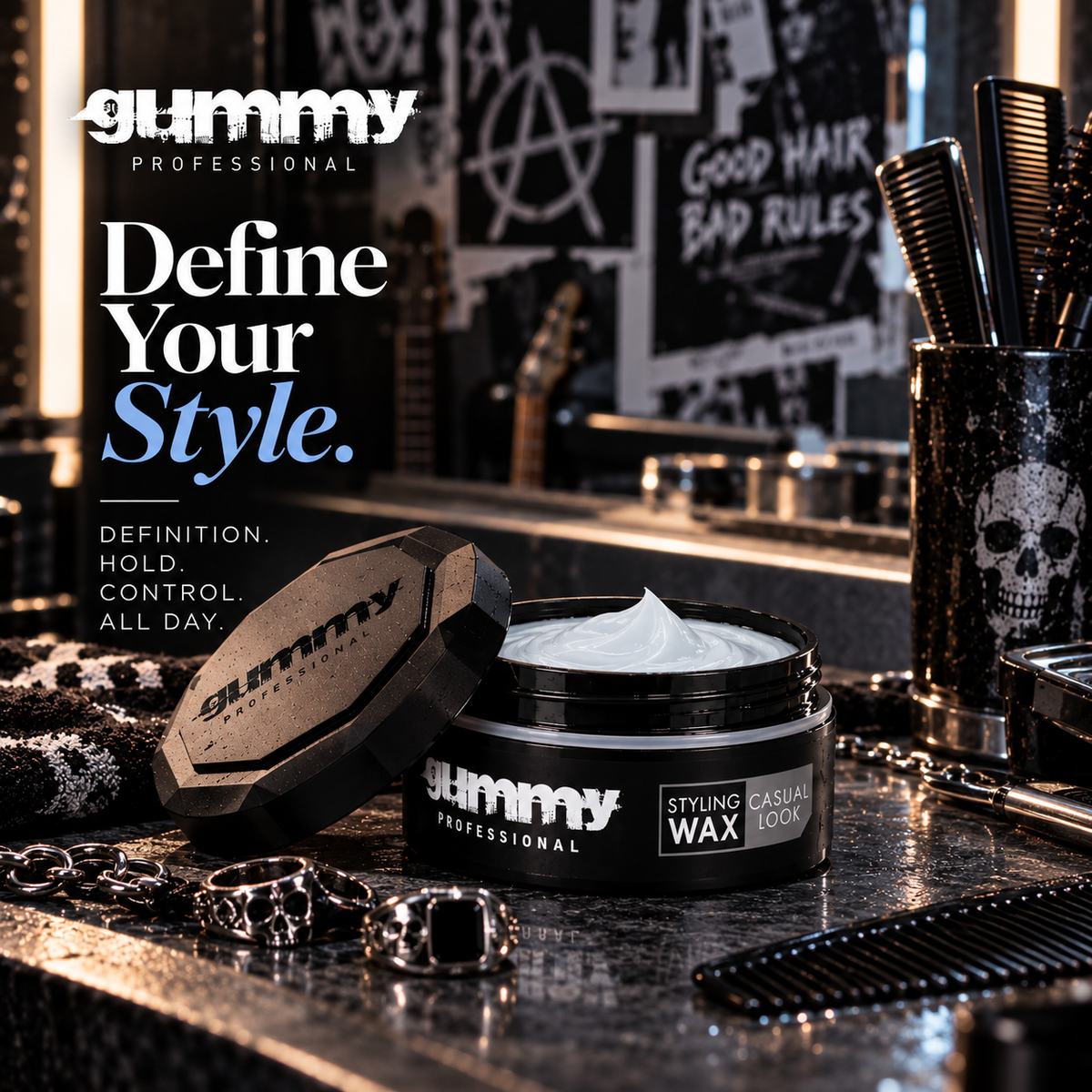 GUMMY Styling Wax Casual Look