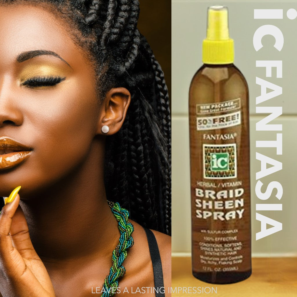 IC Fantasia Braid Sheen Spray | Healthy Braid & Moisture