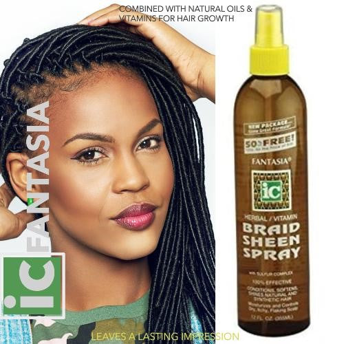 IC Fantasia Braid Sheen Spray | Healthy Braid & Moisture