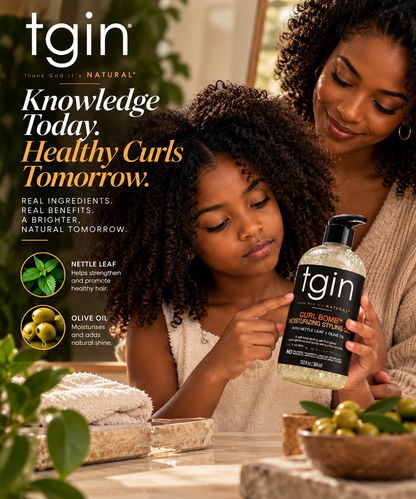 TGIN Curl Bomb Moisturizing Styling Gel