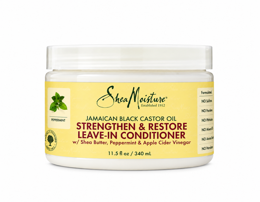 Shea Moisture Jamaican Black Castor Oil Strengthening & Restore Leave In Conditioner