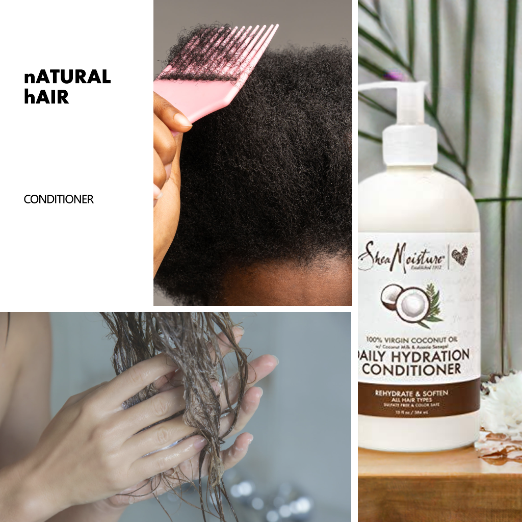 Shea Moisture Coconut Oil Conditioner - Omii Hair Ltd.