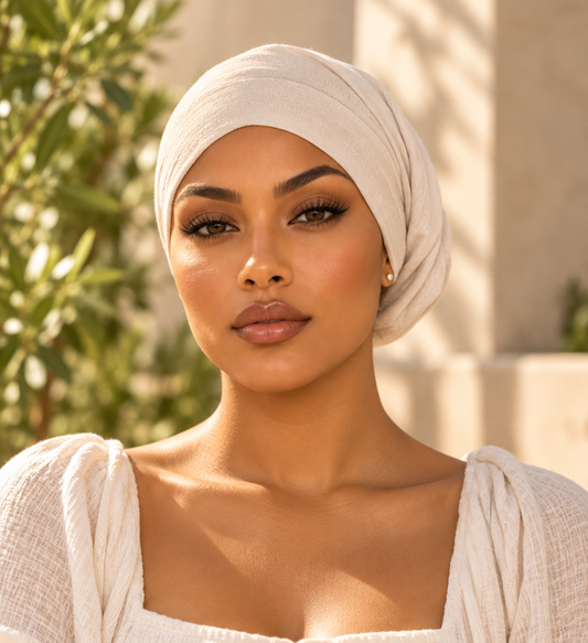 Bamboo Joint Sleep Cap | Satin-Lined Women's Sleep Bonnet