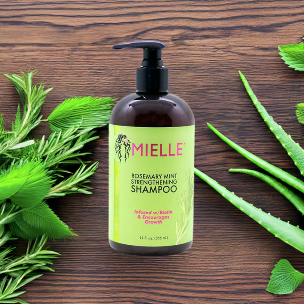 Mielle Organic Rosemary Mint Strengthening Shampoo - Omii hair Ltd