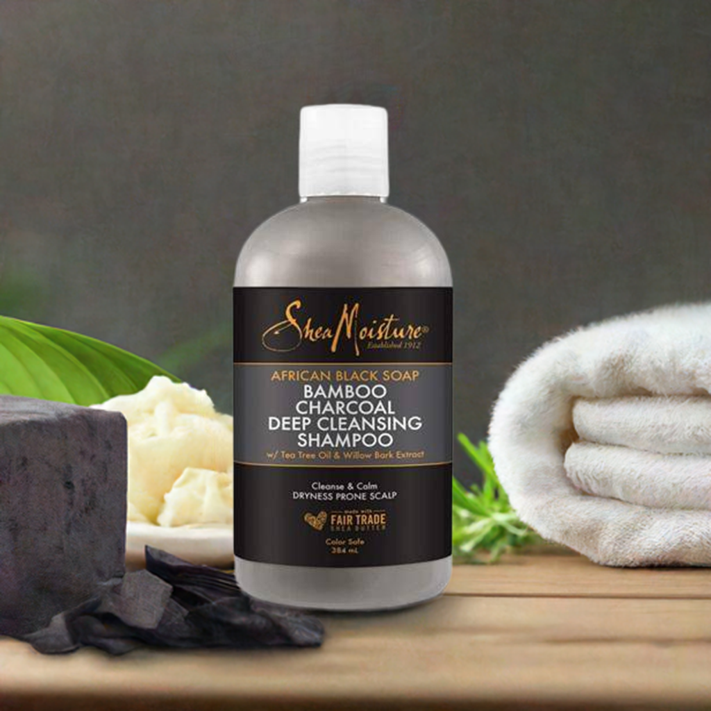 Shea Moisture African Black Soap Deep Cleansing Shampoo - Omii Hair Ltd