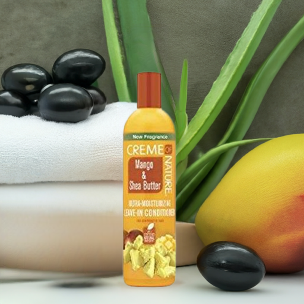 Creme of Nature Mango & Shea Butter Leave in Conditioner - Omii Hair Ltd.