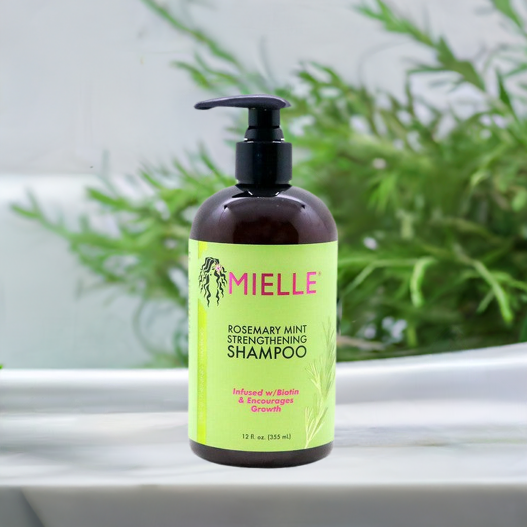 Mielle Organic Rosemary Mint Strengthening Shampoo - Omii hair Ltd