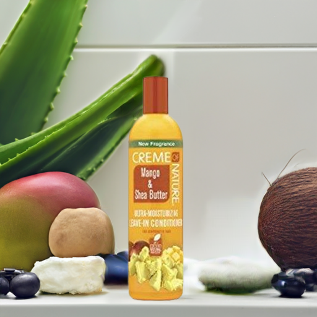 Creme of Nature Mango & Shea Butter Leave in Conditioner - Omii Hair Ltd.