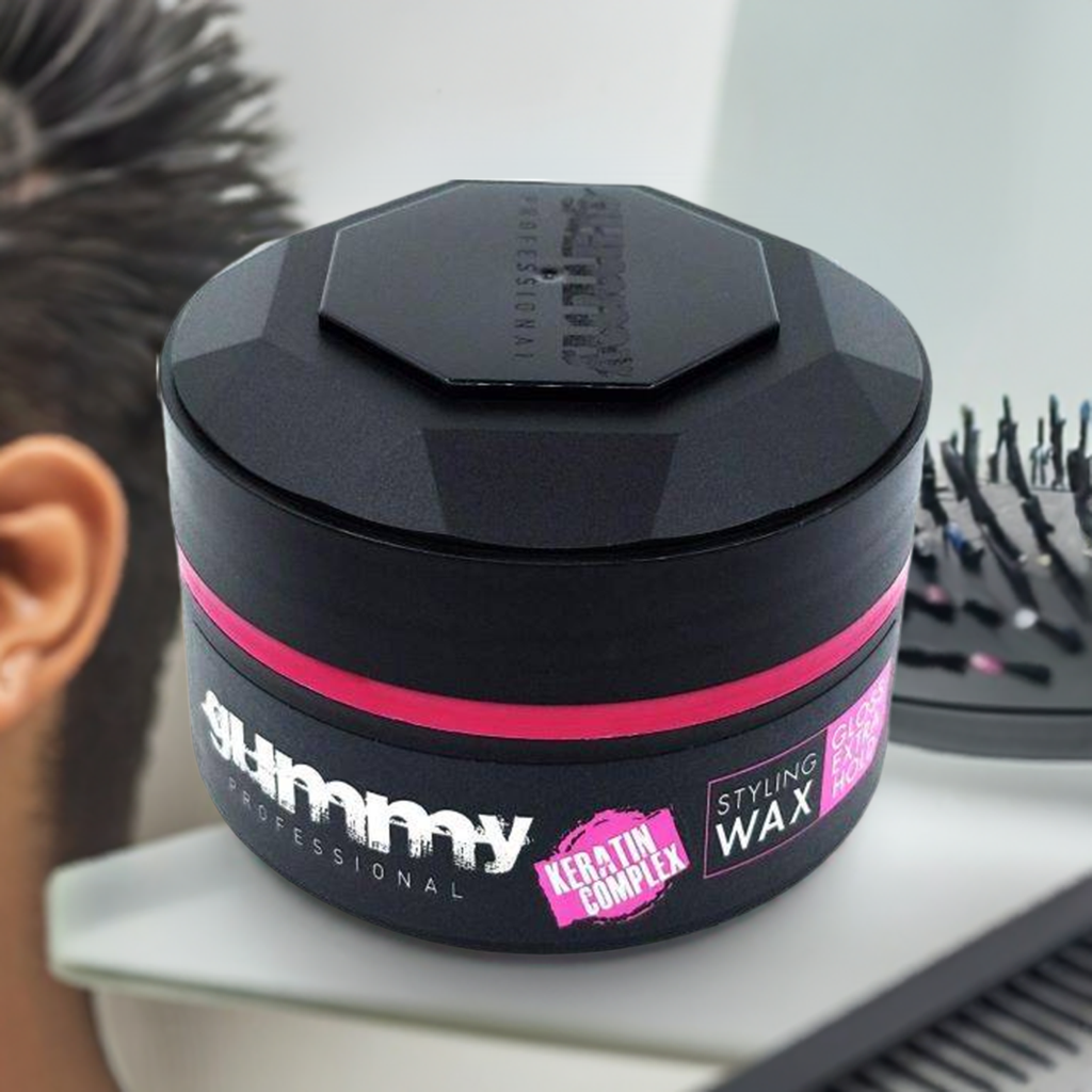 Gummy Styling Wax Extra Hold | Gloss Long-Lasting Hairstyles