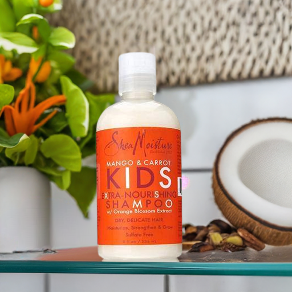 Shea Moisture Mango & Carrot Kids Nourishing Shampoo - Omii Hair Ltd.