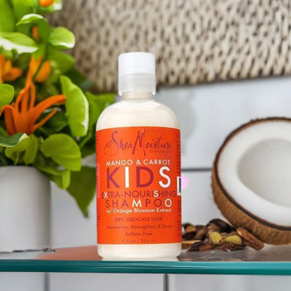Shea Moisture Mango & Carrot Kids Nourishing Shampoo - Omii Hair Ltd.