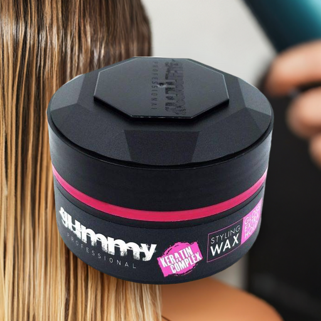 Gummy Styling Wax Extra Hold | Gloss Long-Lasting Hairstyles