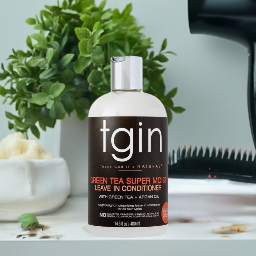 TGIN Green Tea Super Moist Leave-in Conditioner - Omii Hair Ltd