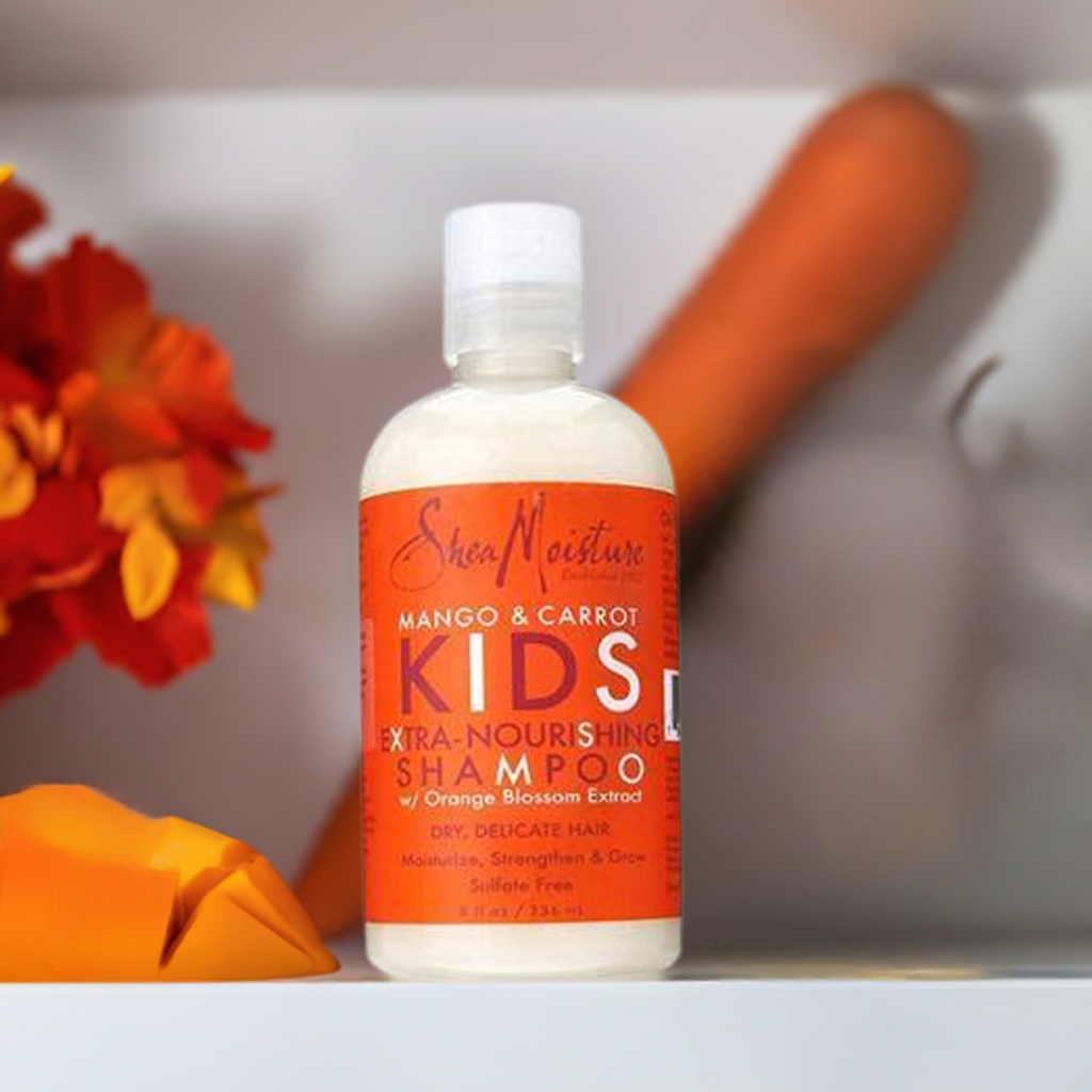 Shea Moisture Mango & Carrot Kids Nourishing Shampoo - Omii Hair Ltd.