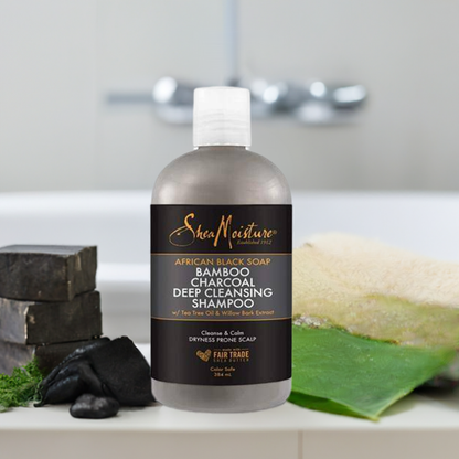 Shea Moisture African Black Soap Deep Cleansing Shampoo - Omii Hair Ltd
